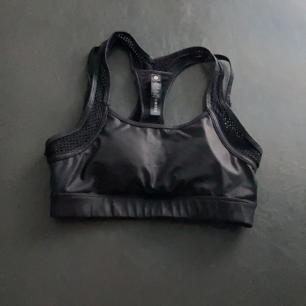 Black Sports Bra